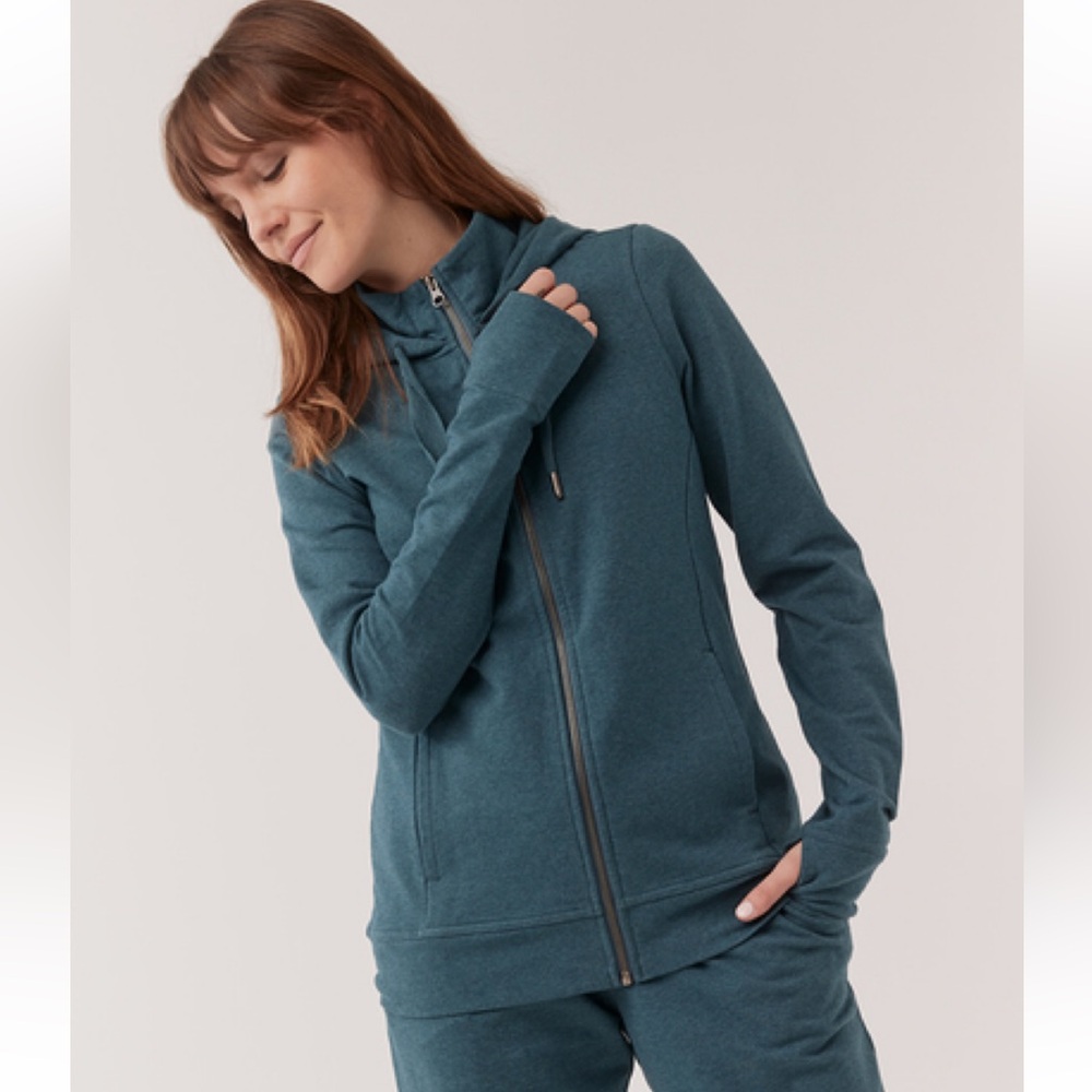 Teal hoodie